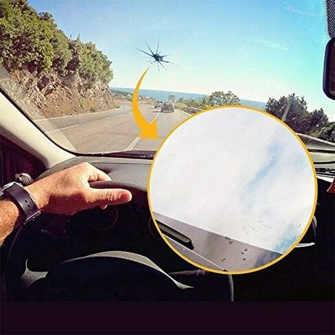 Windshield Crack Repair Kit,5 Bottles,2026 Upgrade Nano Glass Repair Liquid for Cracks & Chips,Cracks Gone Glass Remover Fluid for Quick Fix Windshields,Windows,Mirrors(Black in Saudi Arabia