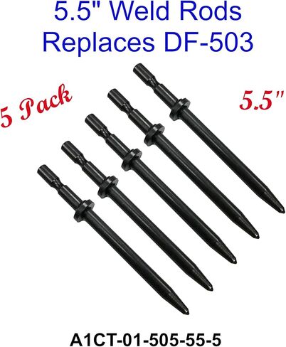 Welding Rod/Electrode, 5.5", 5-Pack, for DF-505 Dent Puller, Replaces Dent Fix DF-503 in Kuwait