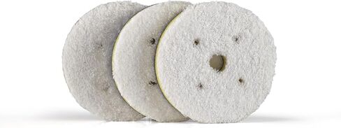 Classic Motoring 3" Microfiber Cutting Pad (3 Pack) – Heavy Cut, Scratch & Swirl Removal, Paint Correction – Fits 3" Backing Plate in Kuwait