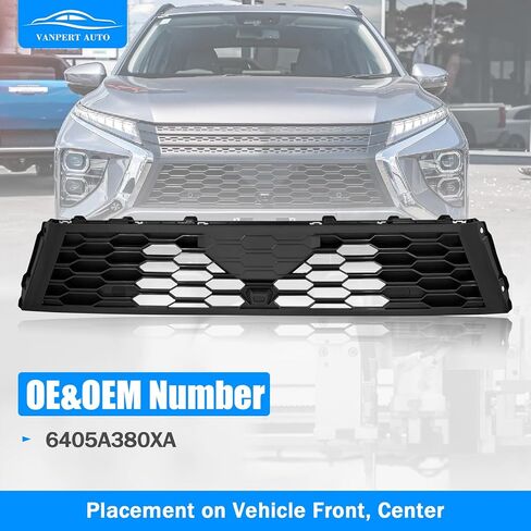 شبكة أمامية مركزية 6405A380XA متوافقة مع Mitsubishi Eclipse Cross 1.5L 2022 2023 2024 in Kuwait