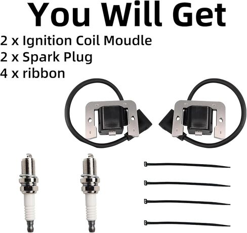 24-584-36-S Ignition Coil Moudle Fits for Kohler CH22 CV22 CH25 CH730 CH740 CV22 CV25 CH750 CV18 CV740 CV750 SV710 SV735 Command Pro Twin Engine Replaces 2458436-S KH-24 584 11-S 24 584 15-S 24 584 03 in Saudi Arabia