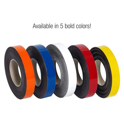 Aviditi 2 Inch x 50 Feet, Flexible Write On Magnetic Roll, Yellow, for Labeling, Organization, Crafts, DIY Projects (1 Roll) in Saudi Arabia