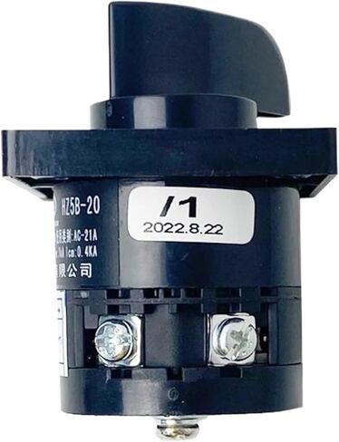2 Position 4 Terminals 1 Pole 690V 20A Latching Manual Rotary Cam Changeover Switch HZ5B-20/1 in Saudi Arabia