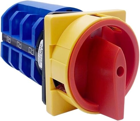 YMW26GS-63A 5.5N/3 Isolator Changeover Rotary Cam Switch Power Cut-Off Knob Padlock Master Control Circuit Off-ON LW28 LW26GS in Saudi Arabia