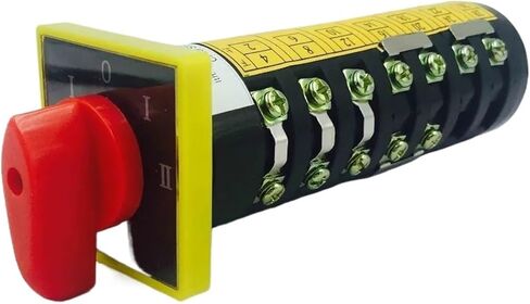 Rotary Switch 10A 7 Phases 5 Position 3kw Changeover Combination Switch HZ5B-10/7 T21 in Saudi Arabia