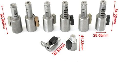 8Pcs Transmission Solenoid Kit for TF80SC TF81SC AF40-6 Gen I Compatible with 2006-2011 XC60 XC90 4.4L V8 and Other Select Models in Saudi Arabia
