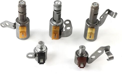 5Pcs Car Transmission Solenoid Valve Kit U140E U241E Gearbox Sturdy Solenoid Set Compatible With Lexus Toyota RAV4 Camry Highlander in Kuwait