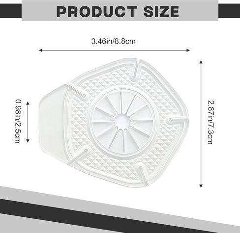 2PCS Silicone Windshield Wiper Arm Hole Protector Cover, Universal Front Wiper Pivot Guards Anti-Leaf Wiper Arm Protector, Auto Exterior Accessories for Most Cars, SUVs and Trucks (White) in Kuwait