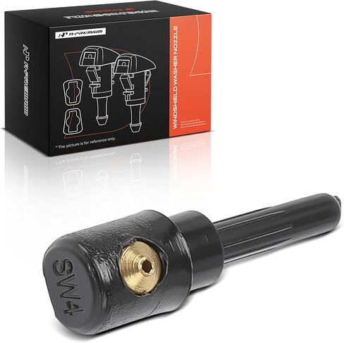 A-Premium Rear Windshield Washer Nozzle Compatible with Volkswagen Jetta 2001-2005/2009-2010, Passat, Golf, Tiguan, GTI, R32, Rabbit & Audi A4, A4 Quattro, A6 Quattro, Allroad Quattro in Kuwait