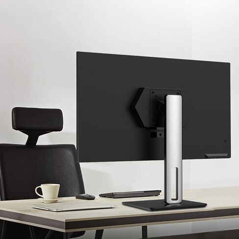 Single Monitor Mount, Single LCD Computer Monitor Free-Standing Desk Stand for 10 Inch to 27 Inch Computer Screen, Holds Up to 8kg/17.6 Lbs in Kuwait