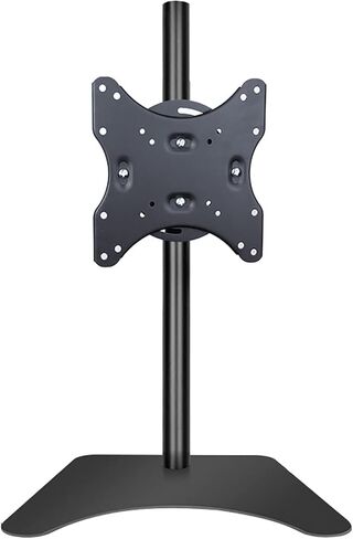 Single Monitor Stand Mount, Computer Monitor Stand for Screen Up to 40 Inch, Monitor Mount Hold Up to 25kg/55 Lbs, Black in Kuwait