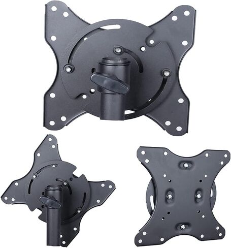 Single Monitor Stand Mount, Computer Monitor Stand for Screen Up to 40 Inch, Monitor Mount Hold Up to 25kg/55 Lbs, Black in Kuwait