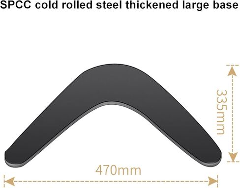 Triple Monitor Stand, 3 Monitor Desk Mount for Three Max 27 Inch Computer Screen, Three Heavy Duty Full Motion Adjustable Arms in Kuwait