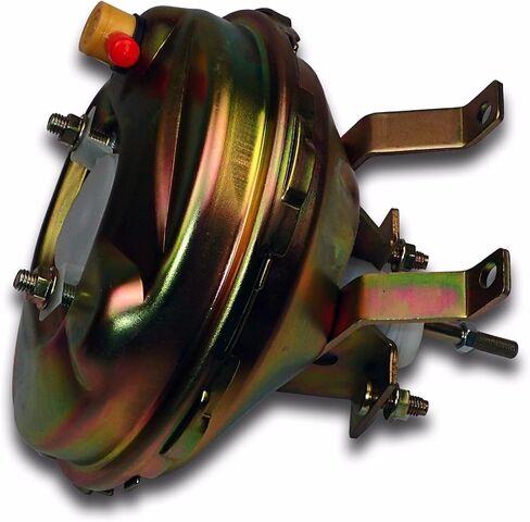Auto City Classic Reproduction 9" power brake booster Fits Compatible with 1963-1967 Corvette Yellow Anodized in Kuwait