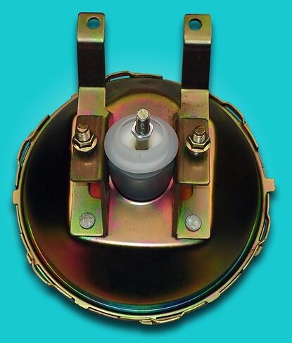 Auto City Classic Reproduction 9" power brake booster Fits Compatible with 1963-1967 Corvette Yellow Anodized in Kuwait