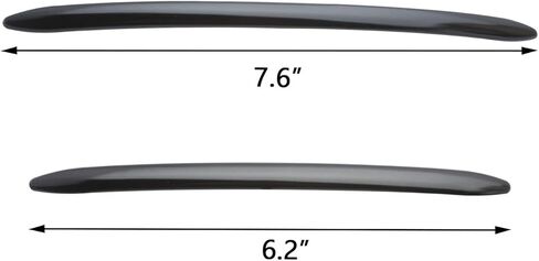 x xotic tech 4pcs Sporty Black Exterior Door Handle Strip Cover Trim Compatible with BMW 5 Series F10 F11 F18 F07 2011-2017 in Kuwait