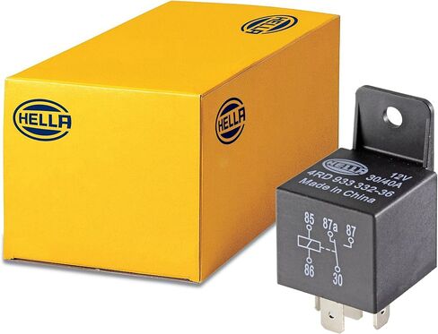 HELLA 933332361 12V, 5 Pin, Mini ISO Relay with Bracket in Kuwait