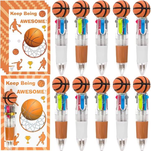 Mepmela Baseball Team Gifts for Players, 24 Pack Multicolor Pens with Motivational Cards, Baseball Party Favors Goodie Bag Fillers End of Season Team Gifts Summer Camp Rewards in Saudi Arabia