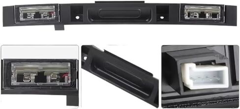 مزلاج الباب الخلفي الخلفي متوافق مع E83 لـ X3 2004-2010 لـ X3 لـ XDrive30i 3.0L 2009 2010 مفتاح الباب الخلفي للسيارة غطاء صندوق السيارة مجموعة قبضة 51133403611 in Kuwait