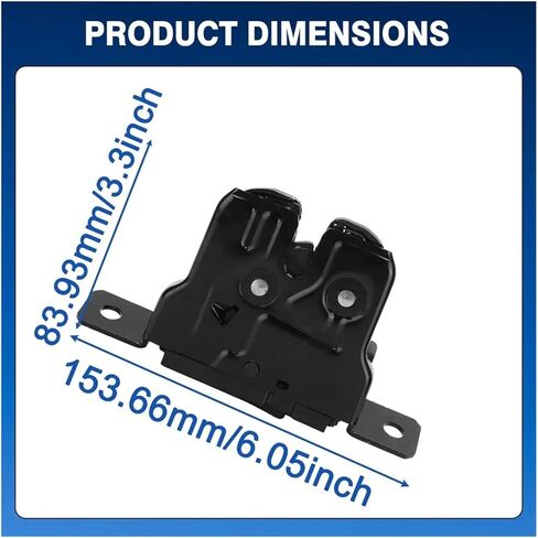 Car Boot Locking for 1 Series F20 F21 2010-2015 for I3 2013-2017 Rear Trunk Boot Lid Lock Latch 4 Pins 7248075 51247248075 in Kuwait
