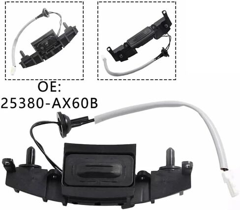 Rear Tailgate Latch Compatible with Nissan for Micra 2002-2010 25380-AX60B 25380AX60A Car Tailgate Boot Lid Opening Switch Trunk Door Latch Opener Button in Kuwait