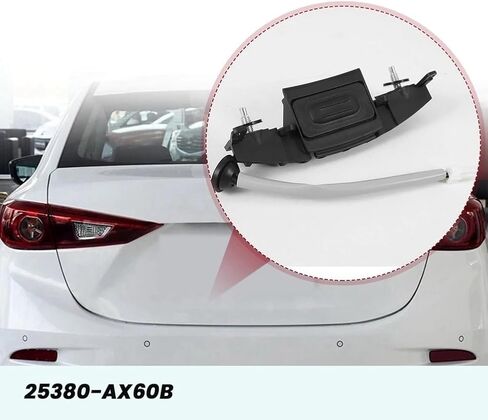 Rear Tailgate Latch Compatible with Nissan for Micra 2002-2010 25380-AX60B 25380AX60A Car Tailgate Boot Lid Opening Switch Trunk Door Latch Opener Button in Kuwait