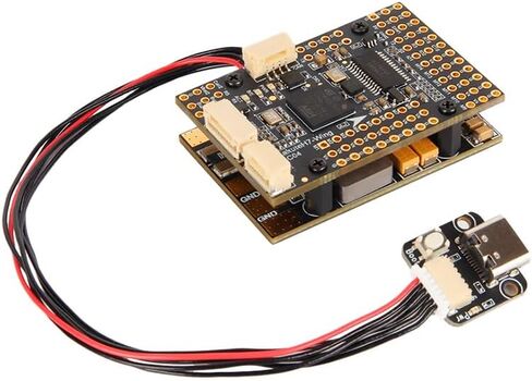 HolyBro Kakute H743 Wing INAV Ardupilot Flight Controller Advanced 3-8S LiPo Compatible, Dual Firmware Support for RC Airplane, Fixed-Wing Drones & DIY Projects (With Pin Header, Professional Grade) in Kuwait