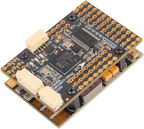 HolyBro Kakute H743 Wing INAV Ardupilot Flight Controller Advanced 3-8S LiPo Compatible, Dual Firmware Support for RC Airplane, Fixed-Wing Drones & DIY Projects (With Pin Header, Professional Grade) in Kuwait