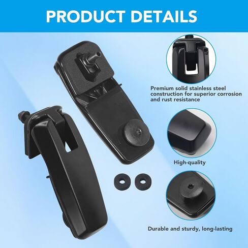 Rear Window Liftgate Glass Hinge Set Compatible with 2008-2012 Ford Escape/2008-2011 Mercury Mariner/2008-2011 Mazda Tribute Replaces 8L8Z78420A68D 8L8Z78420A68C 924-123 in Saudi Arabia