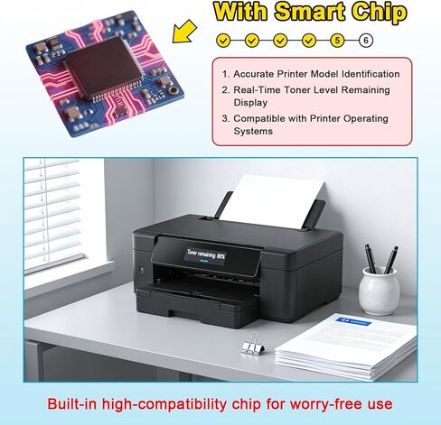 خرطوشة حبر متوافقة T-528E-R T 528E-R T528ER، لطابعات Toshiba E-Studio 528P، إنتاجية 45000 صفحة، طباعة عالية السرعة مع استهلاك منخفض للطاقة، عبوة واحدة in Kuwait