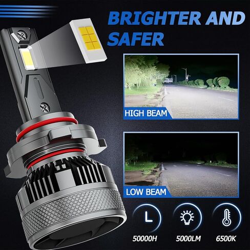 AWALITED fits for 2015-2019 Chevy Silverado 2500HD 3500HD lo-hi fog lights combo, 6pcs Plug and Play 300% Super Bright White Powersports silverado Lights Blubs in Kuwait