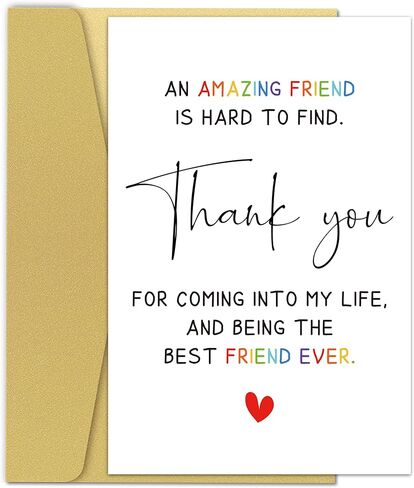 Sweet Poem Thank You Card, Funny Appreciation Card Gifts for Friend Coworker Boss Teacher, Goodbye Card for Coworkers Leaving, Retirement Gifts for Women Men-Thank You for Everything in Saudi Arabia