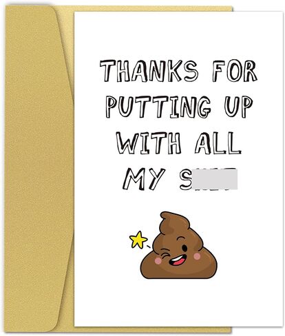 Sweet Poem Thank You Card, Funny Appreciation Card Gifts for Friend Coworker Boss Teacher, Goodbye Card for Coworkers Leaving, Retirement Gifts for Women Men-Thank You for Everything in Saudi Arabia