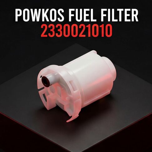 Fuel Filter 2330021010 Compatible with Toyota Camry Corolla Highlander Avalon Lexus ES RX GS IS LS Scion Replaces 233000A020 0433000 in Saudi Arabia