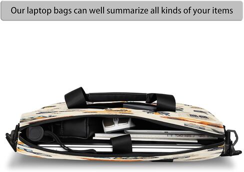 Laptop Bag Cartoon Construction Trucks Diggers Laptop Case Sleeve Messenger Bags with Shoulder Strap Briefcase for Laptop 13 14 14.5 15.6 16 in in Saudi Arabia
