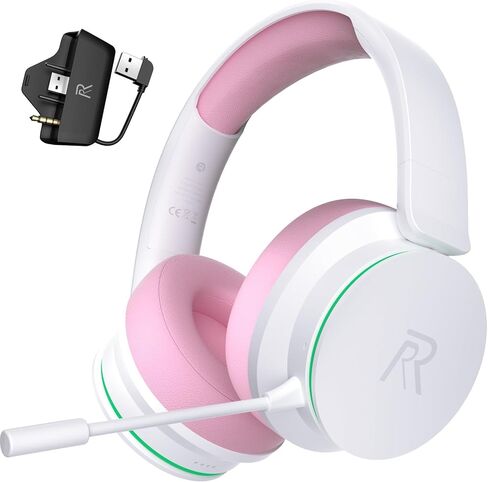RYR USB Gaming Headset for PC, Gaming Headphones with Noise Cancelling Microphone, 7.1 Surround Sound, RGB Light, 50mm Speakers, Wired Headphones for PS4, PS5 Console, Mac, Laptop (Black) ﻿ in Saudi Arabia