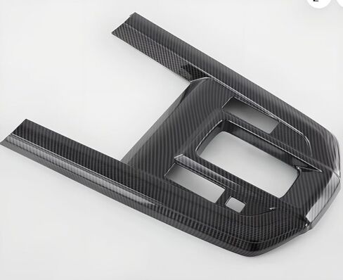Interior Center Console Gear Shift Panel Cover Decoration Trim for Isuzu D-Max 2026-2021 Car Accessories ABS Carbon Fiber Style in Saudi Arabia