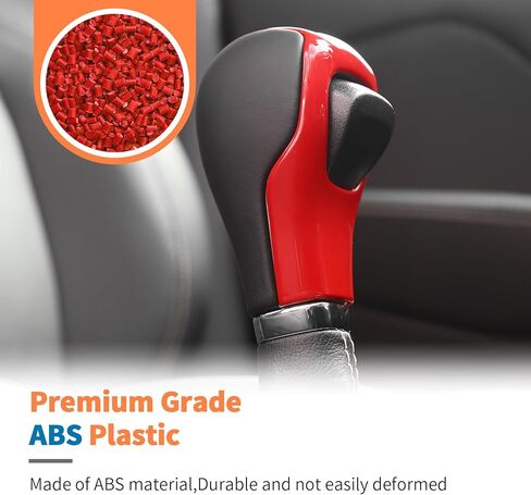JeCar 9pcs Set Red Interior Trim Kit for 2014-2018 Jeep Cherokee Interior Accessories in Kuwait