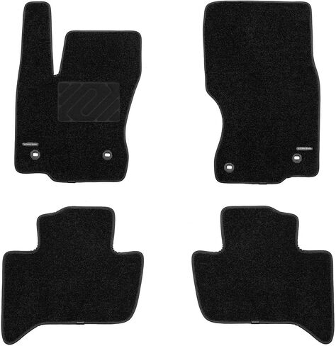 WENNEBIRD Superior Carpet Floor Mats for 2014-2023 Lexus GX460, 0.6-Inch Ultra-Thick, Noise-Reducing, All-Weather Waterproof Anti-Slip – 3-Pc Set in Kuwait