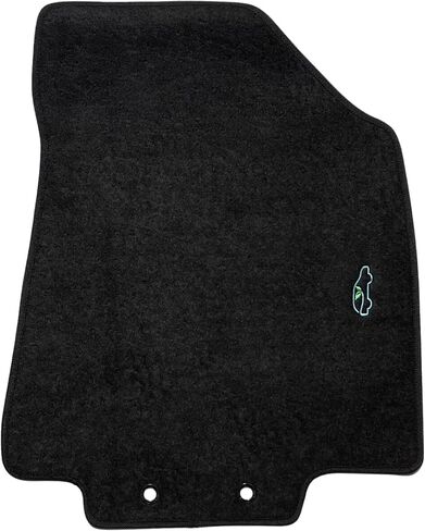 ecoMats Carpet Floor Mats for 2022 to 2026 Nissan Pathfinder 8 Seats, Non Slip Driver Heel Pad, Safety Locks, 1st, 2nd and 3rd Row Set, Black Carpet in Saudi Arabia