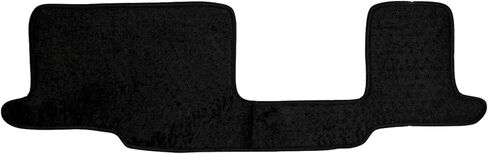 ecoMats Carpet Floor Mats for 2022 to 2026 Nissan Pathfinder 8 Seats, Non Slip Driver Heel Pad, Safety Locks, 1st, 2nd and 3rd Row Set, Black Carpet in Saudi Arabia