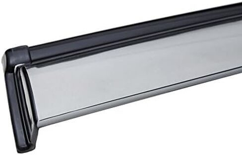 WellVisors Window Visors Wind Deflectors Compatible with Volkswagen VW 2015-2021 Golf R GTI MK7 Hatchback with Black Trim Rain Guards 3-847VW009 in Kuwait
