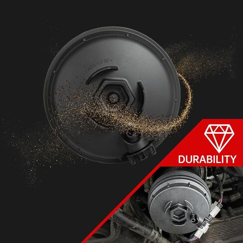 Diesel Fuel Filter Canister Cover for 2019-2024 Ram 2500 3500 4500 5500 6.7L Cummins, 2020-2024 Ram 1500 3.0L EcoDiesel, Replaces Mopar 68436815AB 68436815AA, Water Separator Cap in Saudi Arabia
