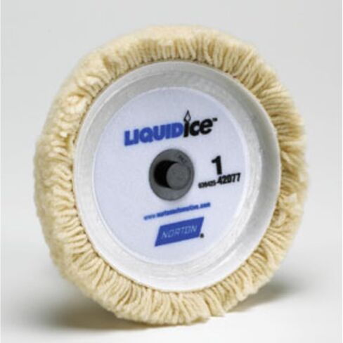 Norton NTN-42077 8 Super Cut Wool Pad Step 1, Package Of 1 in Kuwait