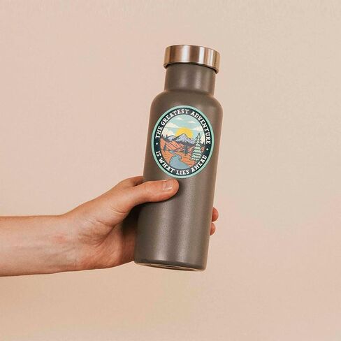 The Greatest Adventure Is What Lies Ahead Sticker, Public Lands Conservation Sticker, Classic Nature Quote Decal, Cool Outdoors Gift for Hikers and Book Nerds in Kuwait