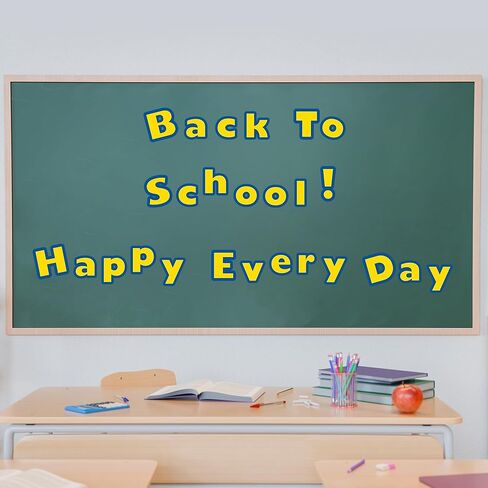 162pcs Back to School Cartoon Story Bulletin Board Letters Set Classroom Decorations Interest Cartoon Story Classroom Alphabet Cutout Letter for Bulletin Board School Classroom Home Display in Kuwait