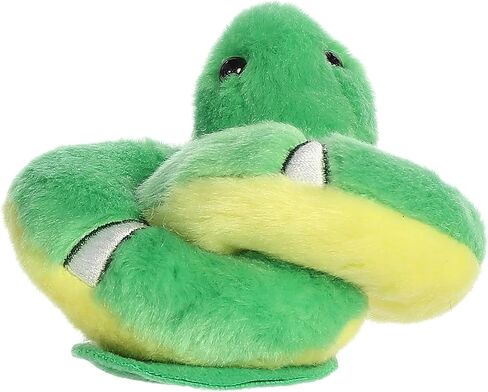 Aurora® Adorable Shoulderkins™ Emerald Boa Snake Stuffed Animal - Fun Buddy that Can Go Everywhere with You - Perfect for Kids 3+ Years and Costumes - 4 Inches in Kuwait