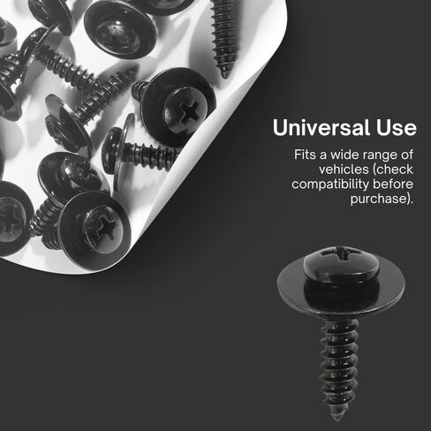 10PCS Automotive Fender & Bumper Screws – Splash Shield and Body Panel Fasteners – Compatible with Various Vehicles – Replaces OEM #990114SE0000 in Saudi Arabia