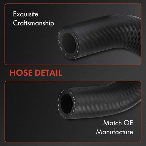 A-Premium Power Steering Reservoir Hose line Compatible with Nissan Altima 1998-1999 L4 2.4L Reservoir To Pump in Kuwait