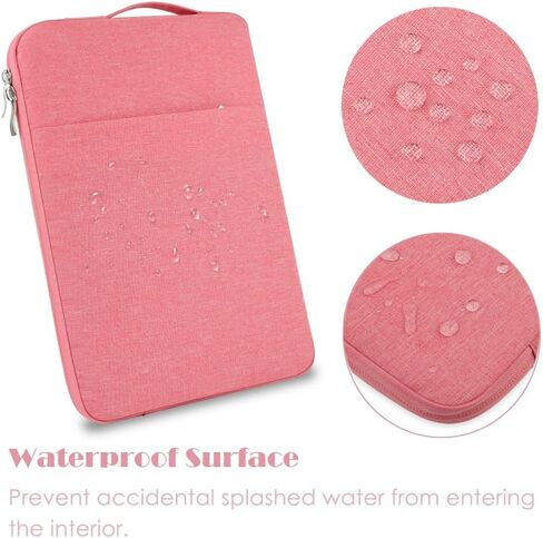 Laptop Sleeve Case for MacBook Neo 13'' with A18 Pro Chip Released in 2026 (Model:A3404) Protective with Handle Travelling Carrying Canvas Bag Accessories for Students Home Office (Pink) in Saudi Arabia
